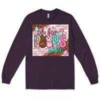 Plum Oh for peeps sake tumbler Easter Day Long Sleeve Tee - HowdyJamesFarm