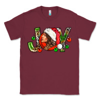 Burgundy Joy with woman Classic Tee - NancyCooperArtShop