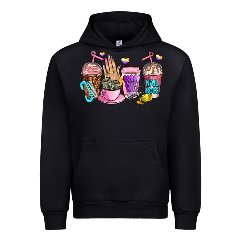 Nail Art  Coffee Cups Urban Hoodie by AdoDesignShop | Teevron