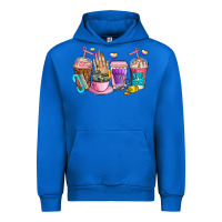 Cobalt nail art  coffee cups Urban Hoodie - AdoDesignShop