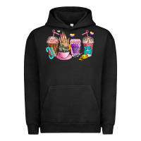 Pigment Black nail art  coffee cups Urban Hoodie - AdoDesignShop