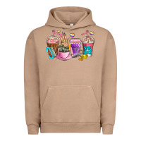 Pigment Burro nail art  coffee cups Urban Hoodie - AdoDesignShop