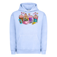 Pigment Grape Ice nail art  coffee cups Urban Hoodie - AdoDesignShop