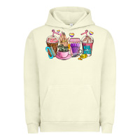 Pigment Pistachio nail art  coffee cups Urban Hoodie - AdoDesignShop