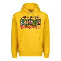 Lemon Just A Girl Who Loves Christmas Premium Hoodie - FaDigitalArtStudio