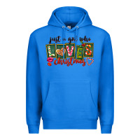 True Royal Just A Girl Who Loves Christmas Premium Hoodie - FaDigitalArtStudio