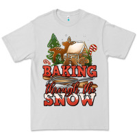 Dove Grey baking through the snow Premium Tee - Jasminsmagicworld