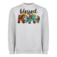 Blessed Mama Heavyweight Sweatshirt | Teevron