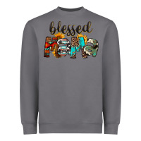 Storm Blessed Mama Heavyweight Sweatshirt - FaDigitalArtStudio