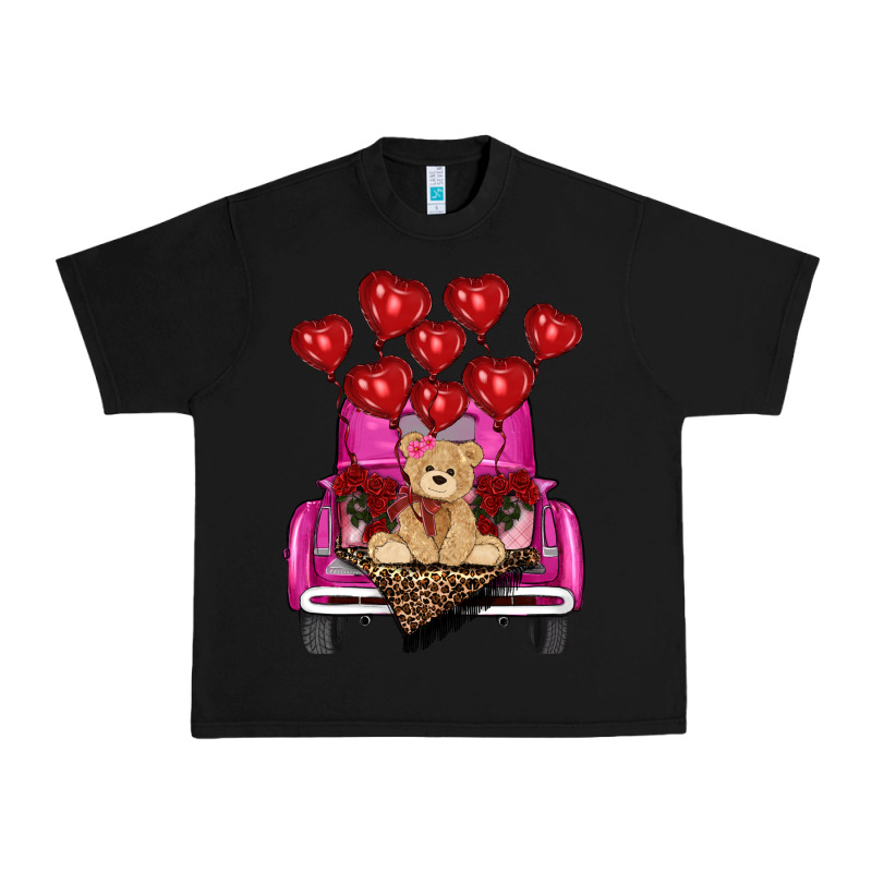 Valentines Day Tedybear Truck Urban Heavy Tee by RanaPortraitStore | Teevron