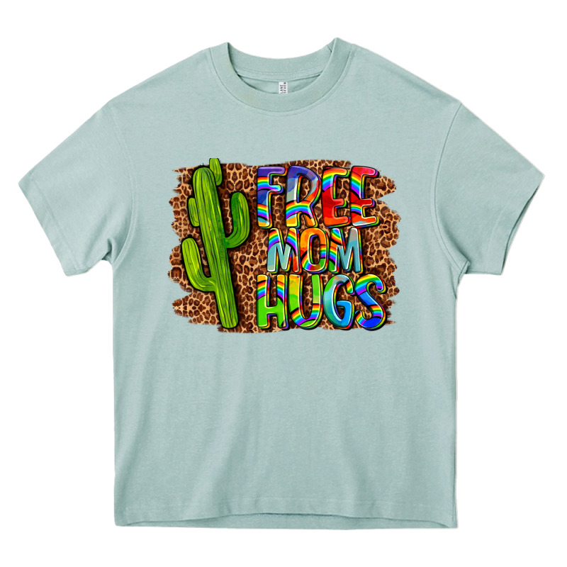 Free Mom Hugs Heavy Core Tee by LillyAllenDesigns | Teevron