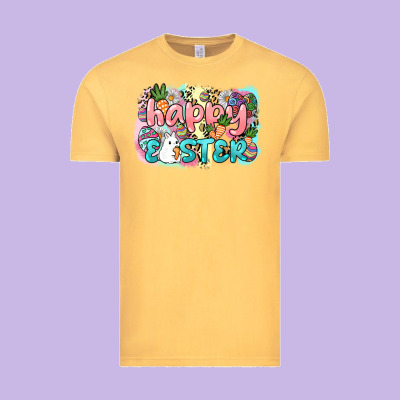 Happy Easter Day Vintage Tee Designed By Howdyjamesfarm