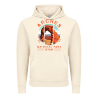 Vintage Artic Cool Arches National Park Utah Vintage Hoodie - minhPixels