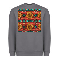 Storm native american aztec seamless pattern 2 Heavyweight Sweatshirt - BundleAndBundleShop