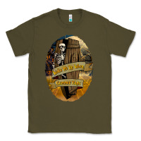 Army Green Wake Me Up When Summer Ends Classic Tee - texasbilliewilder