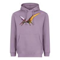 Lavender dinosaur pterodactyl Heavyweight Hoodie - Artiststas