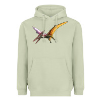 Matcha dinosaur pterodactyl Heavyweight Hoodie - Artiststas