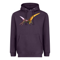 Plum dinosaur pterodactyl Heavyweight Hoodie - Artiststas