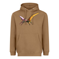 Toasted Coconut dinosaur pterodactyl Heavyweight Hoodie - Artiststas