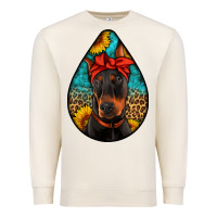 Sandshell doberman Premium Sweatshirt - Artiststas
