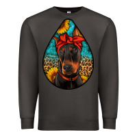 Smoke doberman Premium Sweatshirt - Artiststas
