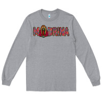 Heather Grey madrina lady of guadalupe Long Sleeve Tee - Jasminsmagicworld