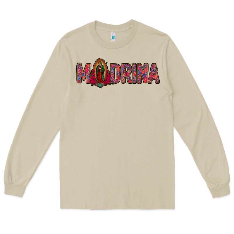 Madrina Lady Of Guadalupe Long Sleeve Tee by Jasminsmagicworld | Teevron