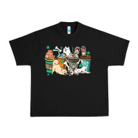 Black Dog coffee cups Urban Heavy Tee - HowdyJamesFarm