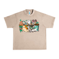 French Oak Dog coffee cups Urban Heavy Tee - HowdyJamesFarm