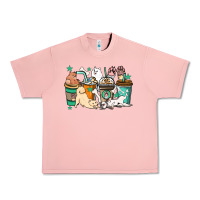Salmon Dog coffee cups Urban Heavy Tee - HowdyJamesFarm