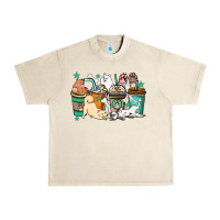 Sandshell Dog coffee cups Urban Heavy Tee - HowdyJamesFarm