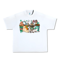 White Dog coffee cups Urban Heavy Tee - HowdyJamesFarm