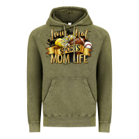Vintage Olive livin that sports mom life Vintage Hoodie - CowGirlArtShop