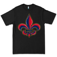 Black louisiana fleur de lis Premium Tee - BarkalooDesign