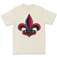 Bone louisiana fleur de lis Premium Tee - BarkalooDesign