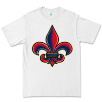 White louisiana fleur de lis Premium Tee - BarkalooDesign