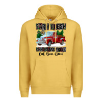 Antique Gold Farm Fresh Christmas Trees Cut Your Own Premium Hoodie - FaDigitalArtStudio