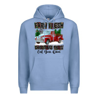 Colony Blue Farm Fresh Christmas Trees Cut Your Own Premium Hoodie - FaDigitalArtStudio