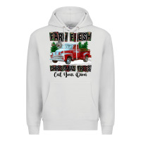 Dove Grey Farm Fresh Christmas Trees Cut Your Own Premium Hoodie - FaDigitalArtStudio