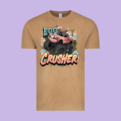 Egg Crusher Easter Truck Easter Day Vintage Tee Designed By Howdyjamesfarm