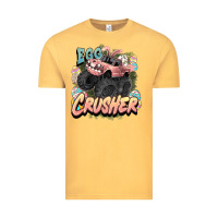 Vintage Mustard Egg crusher Easter truck Easter Day Vintage Tee - HowdyJamesFarm