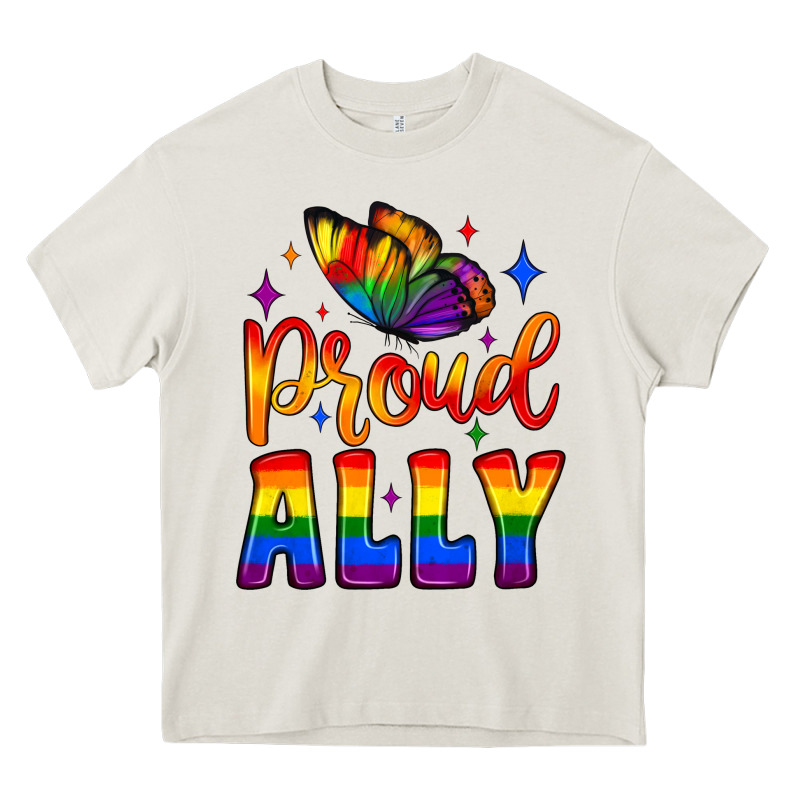 Proud Ally Heavy Core Tee by JahusDesignShop | Teevron