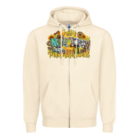 Sandshell just small town paraprofessional Zipper Hoodie - CowhideDigitalArt
