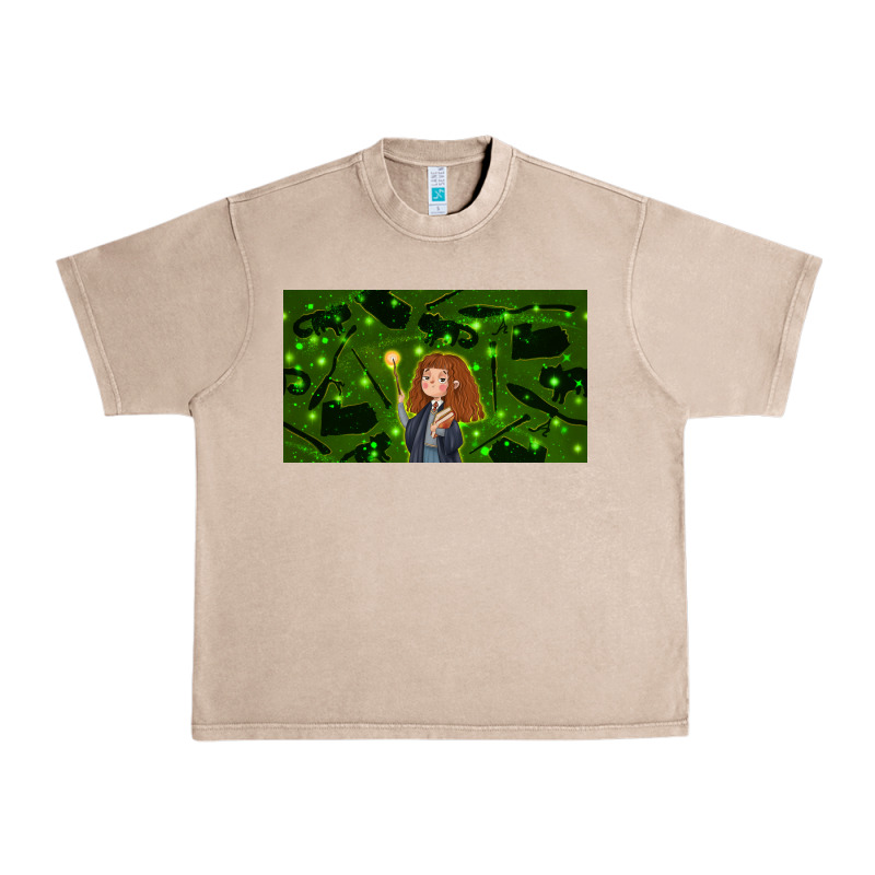 Wizard Girl And Cat Urban Heavy Tee by TumblerDesignByShophia | Teevron