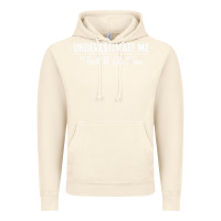 Vintage Artic Underestimate Me That'll Be Fun  Funny Quote Gift Pun Vintage Hoodie - minhPixels