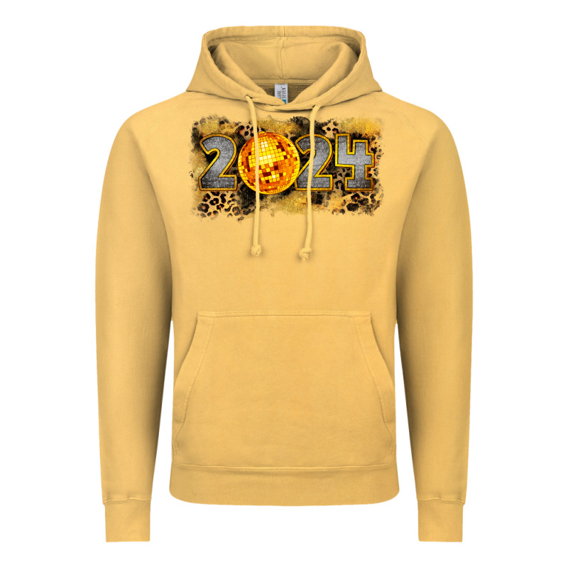 2024 New Year Vintage Hoodie by CowGirlArtShop | Teevron