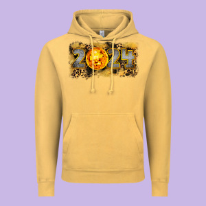 2024 New Year Vintage Hoodie Designed By Cowgirlartshop