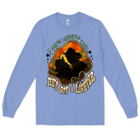 Colony Blue I don't smoke but he's got a lighter Long Sleeve Tee - HowdyJamesFarm