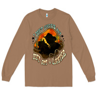 Toasted Coconut I don't smoke but he's got a lighter Long Sleeve Tee - HowdyJamesFarm