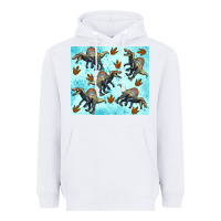 White spinosaurus Heavyweight Hoodie - Artiststas